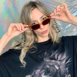 Vintage Sonia Rykiel tortoise shell sunglasses